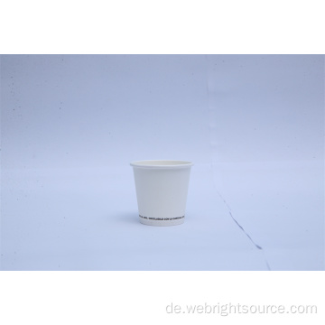 Einweg-White Paper Cup